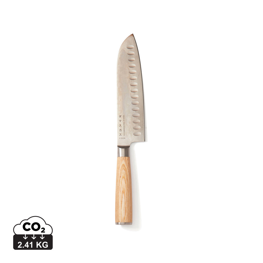 VINGA Hattasan damascus santokukniv