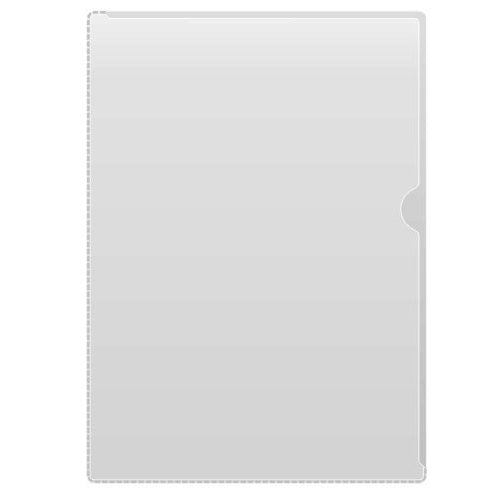 Plastmapp/Aktmapp A4 glasklar PVC