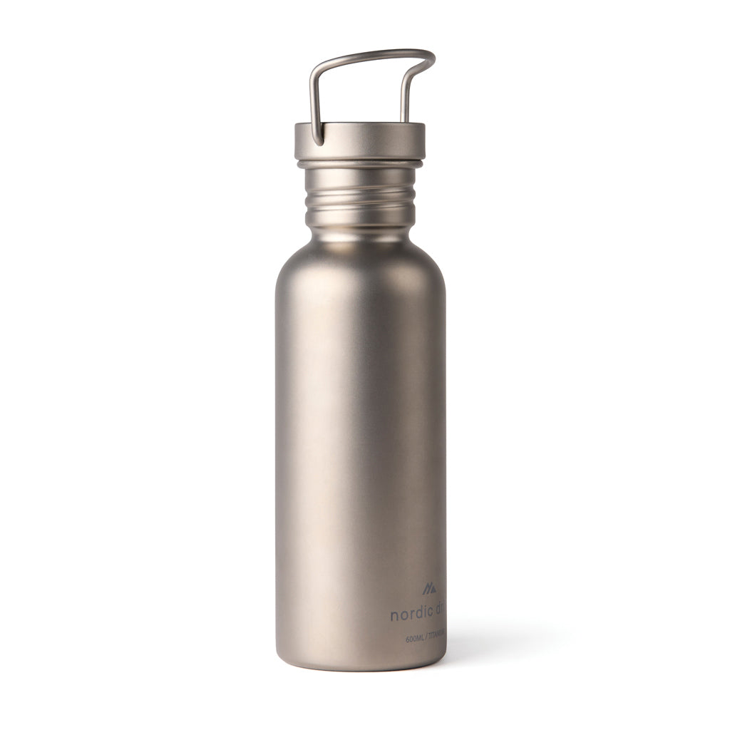 Nordic Drift Trail Light Titanium vattenflaska 600 ml