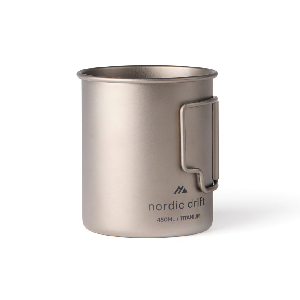 Nordic Trail ultralätt titaniummugg 450 ml