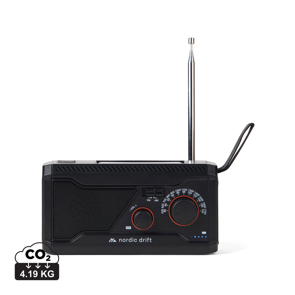 Nordic Drift Titan IPX4 multifunktionsradio 4000 mAh