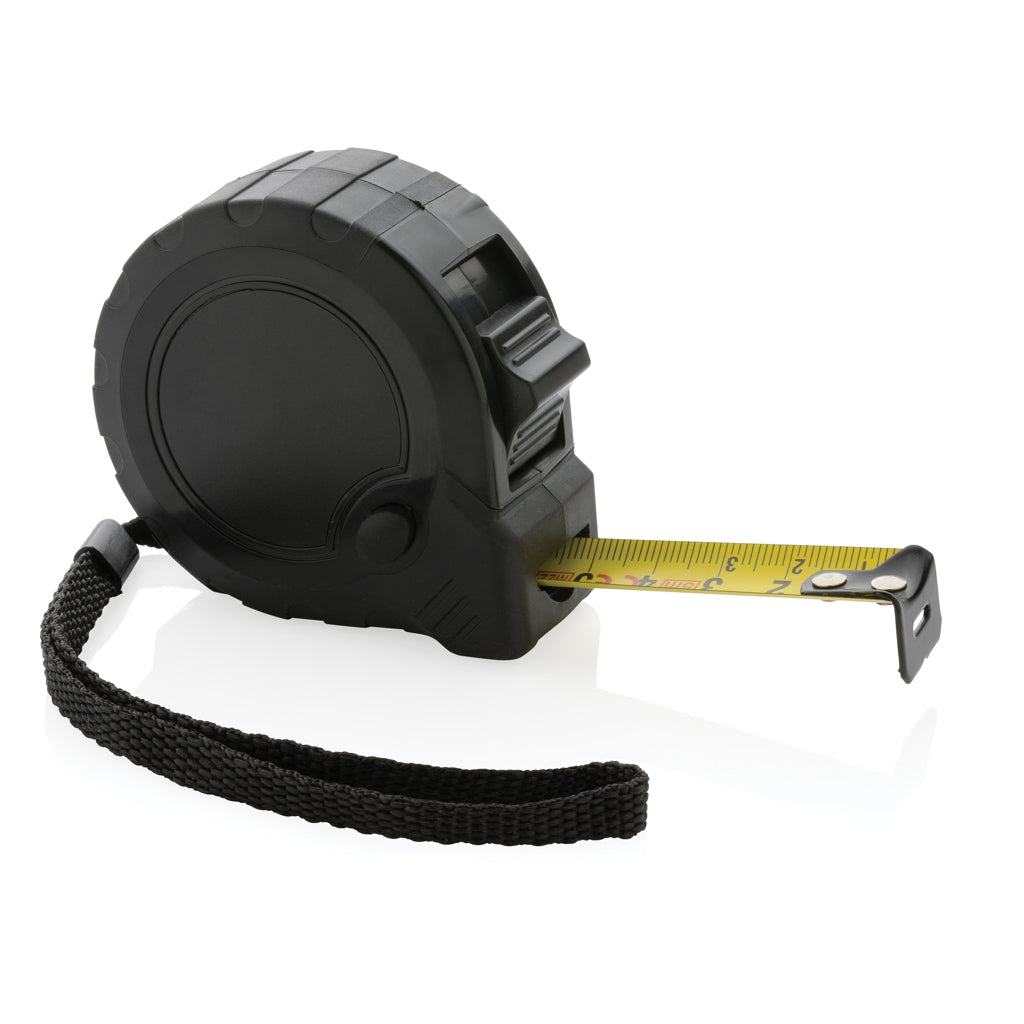 RCS återvunnen plast 5M/19mm måttband med stoppknapp