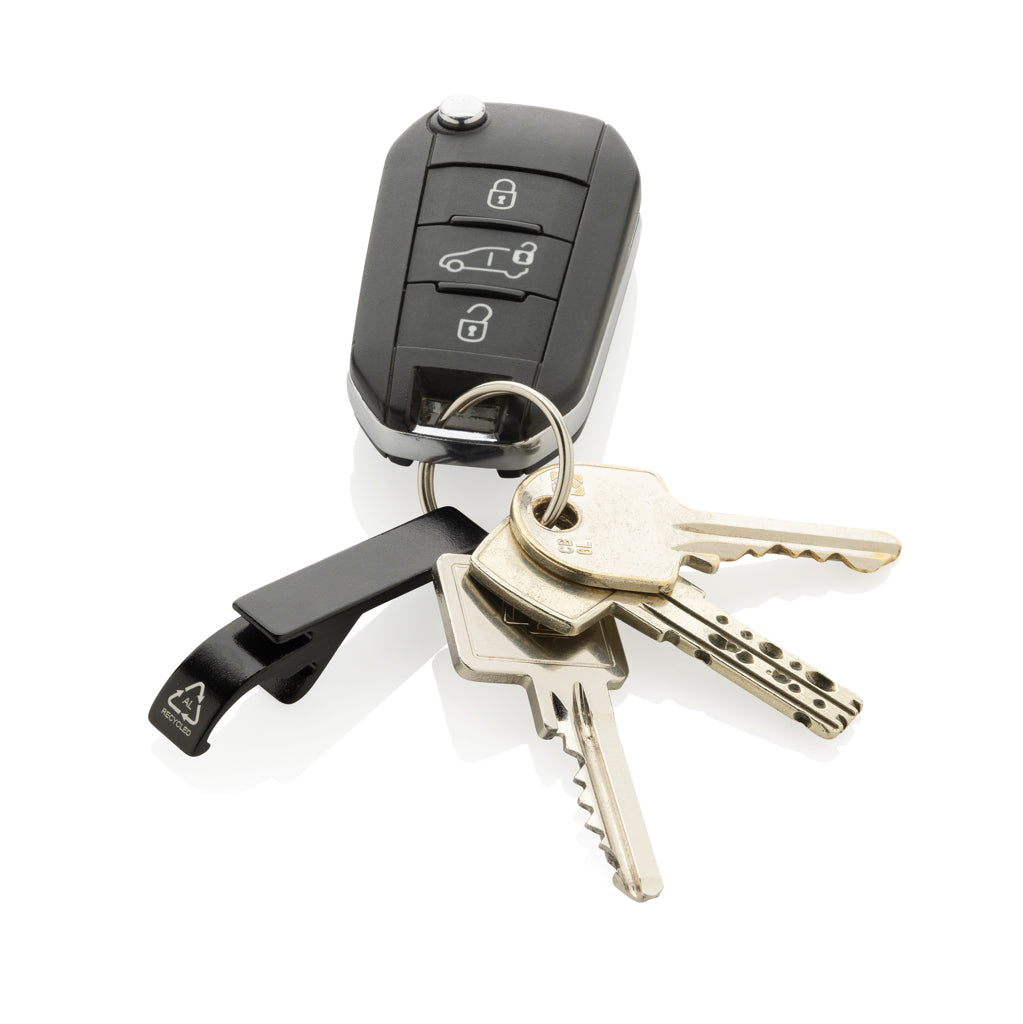 Flask- och konservöppnare i RCS återvunnet aluminium