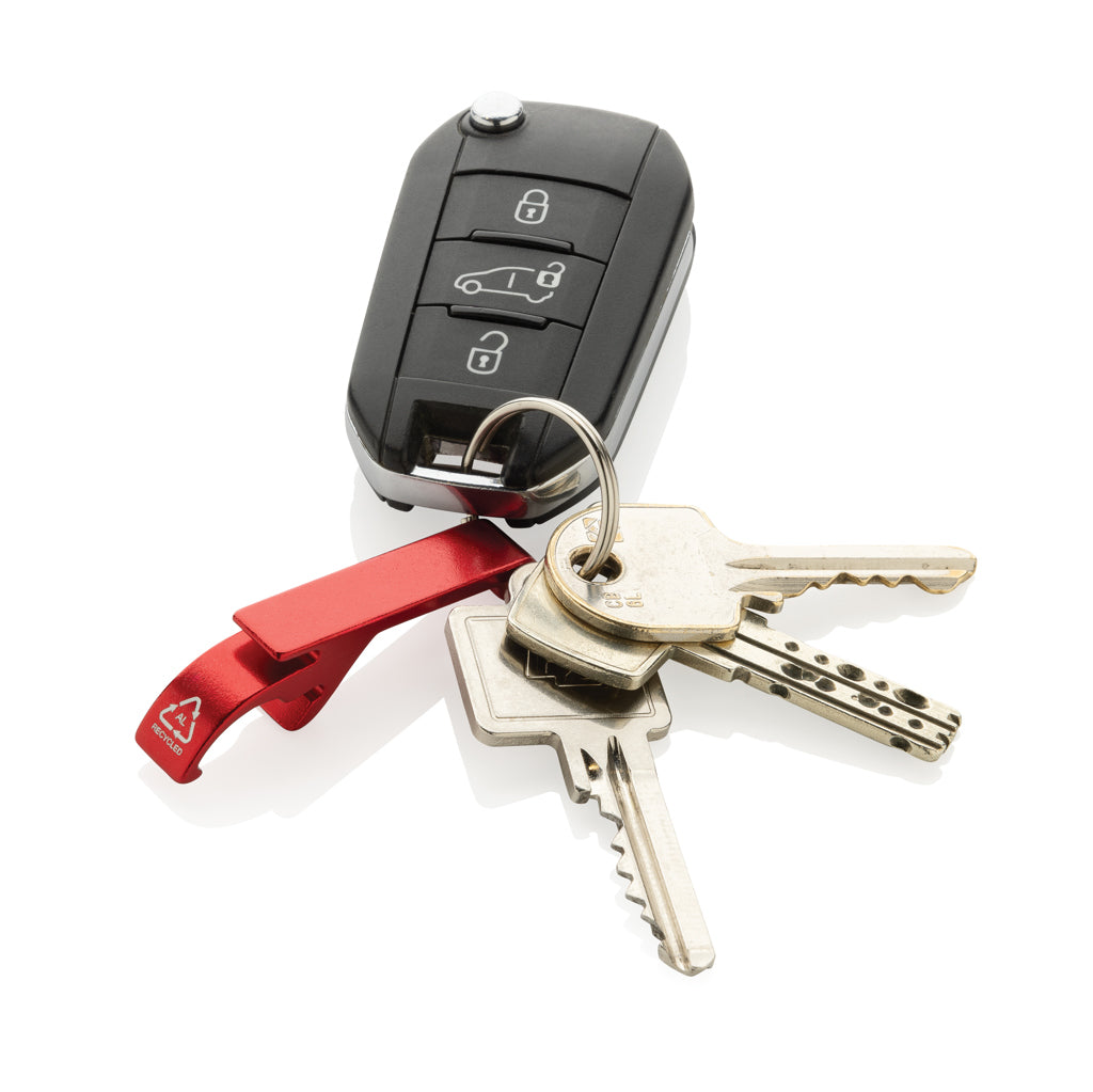 Flask- och konservöppnare i RCS återvunnet aluminium