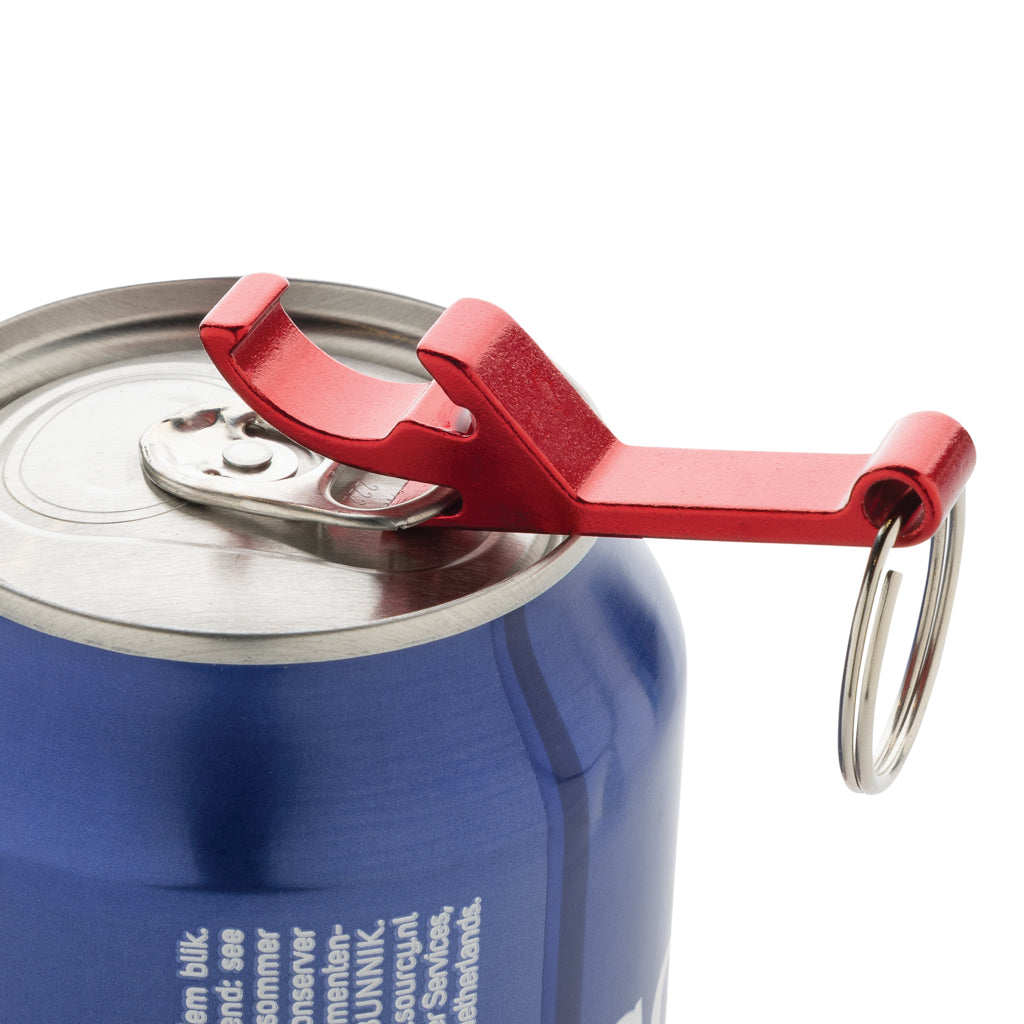 Flask- och konservöppnare i RCS återvunnet aluminium