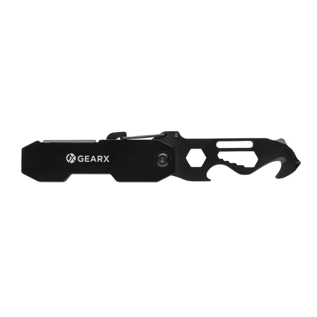 Gear X hopfällbart EDC-verktyg med karbinhake