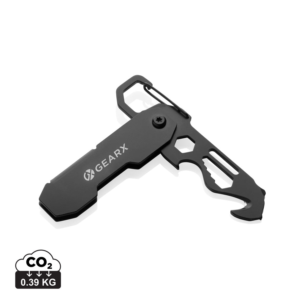 Gear X hopfällbart EDC-verktyg med karbinhake