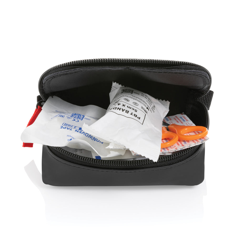 Postbart första hjälpen-set i RCS återvunnen nubuck PU