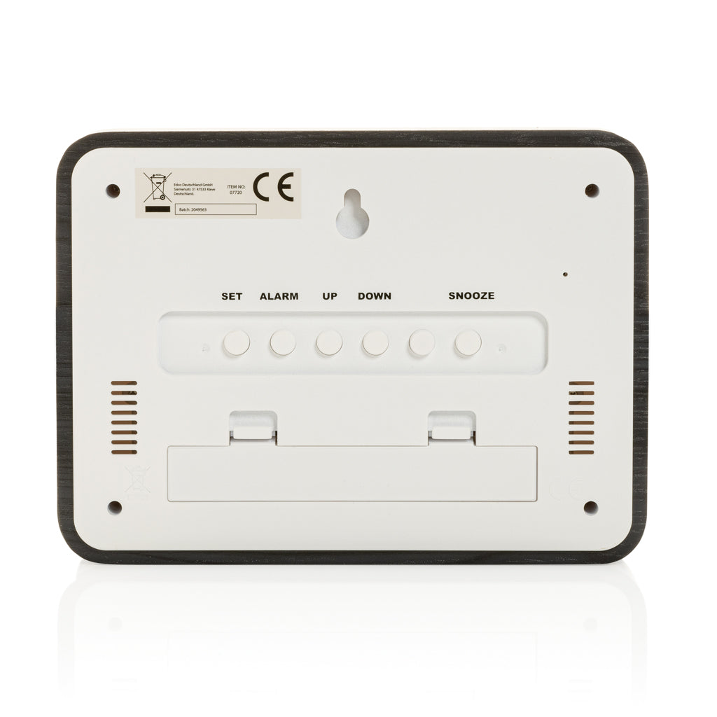 Grundig väderstation, alarm och kalender