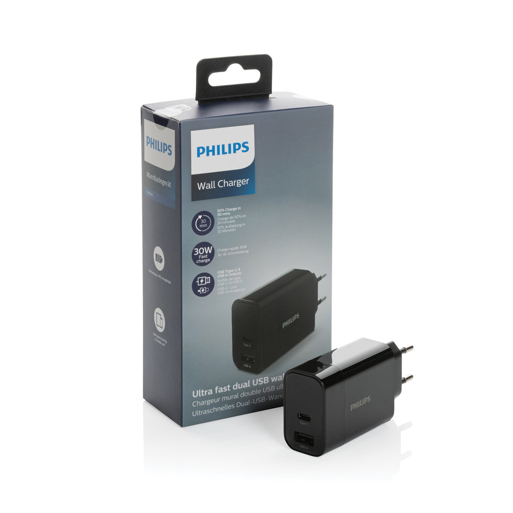 Philips 30W ultrasnabb PD väggladdare