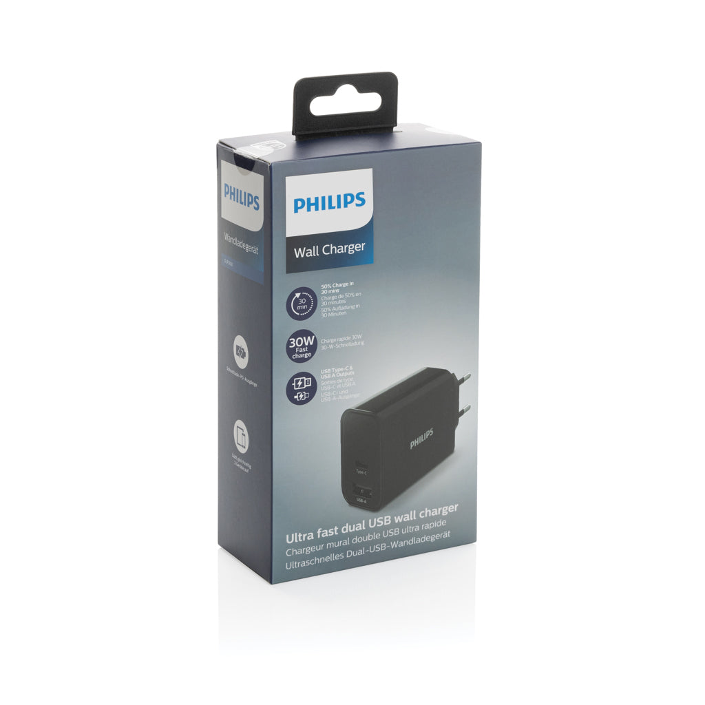 Philips 30W ultrasnabb PD väggladdare