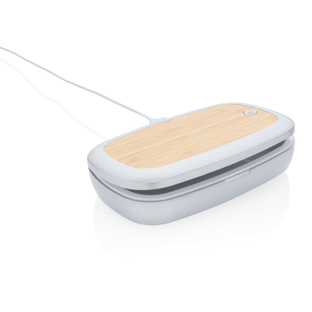 Rena UV-C steriliseringsbox med 5W trådlös laddare