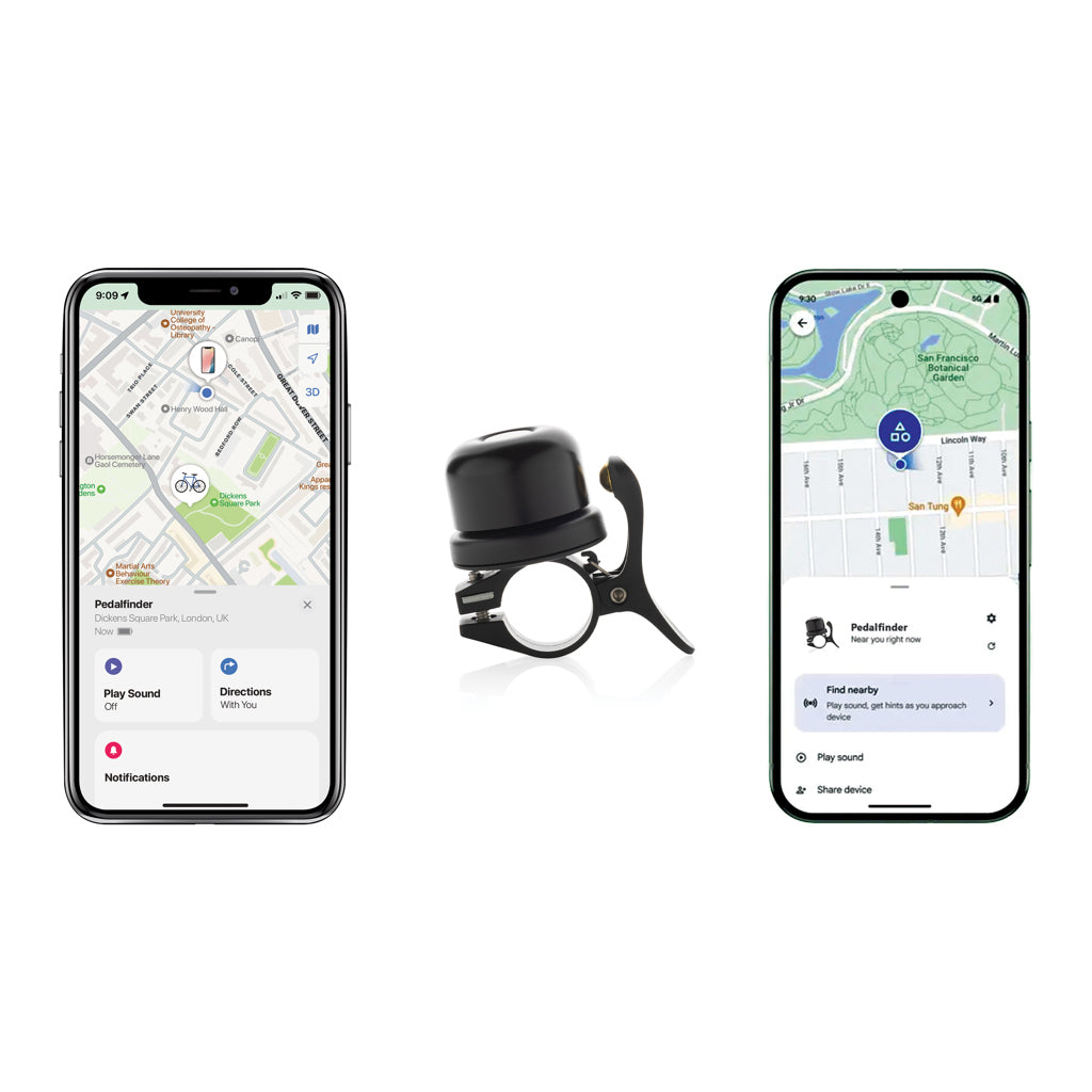 Bike Finder Dual cykelklocka med global spårning