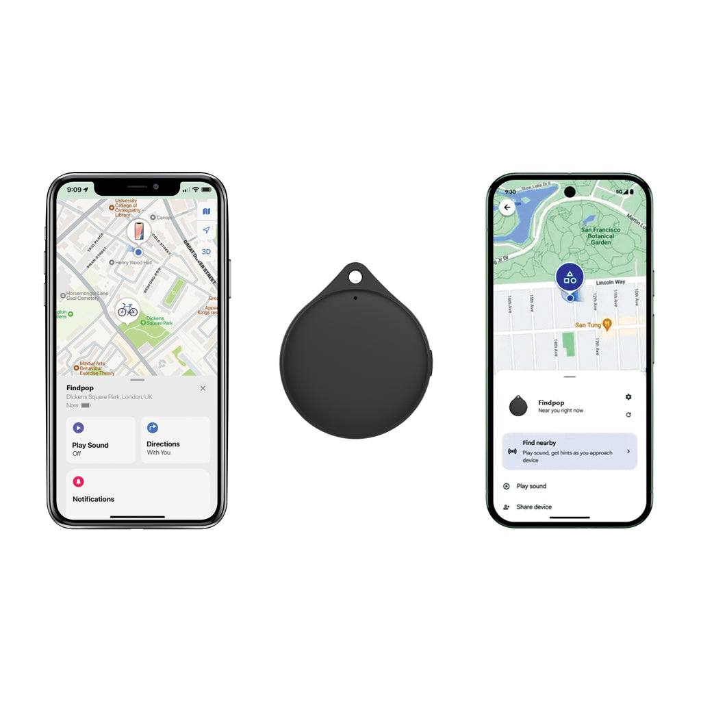 Findpop Dual RCS föremålsfinnare IPX5 i återvunnen plast