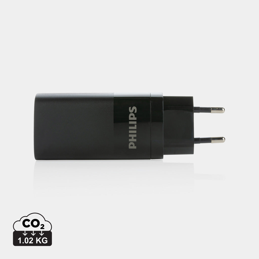 Philips 65W ultrasnabb PD 3-port USB-väggadapter