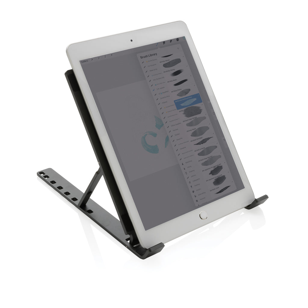 Terra laptopställ i RCS certifierad aluminium