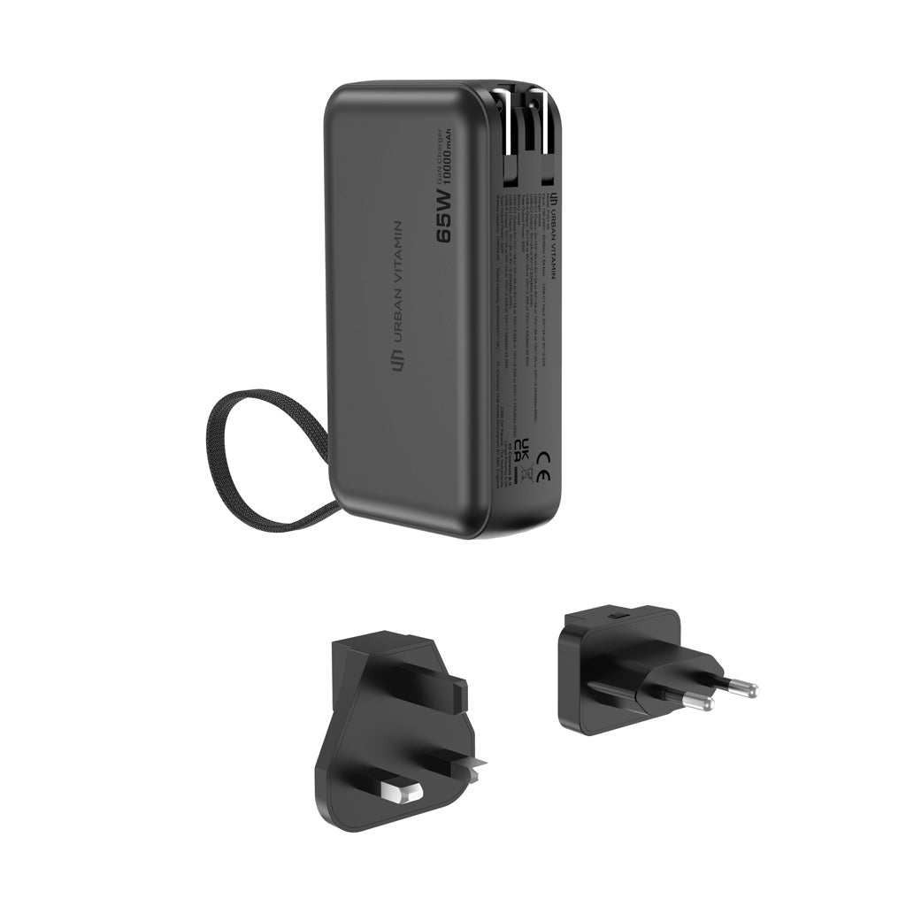 Urban Vitamin Eureka RCS återvunnen 65W hybridladdare