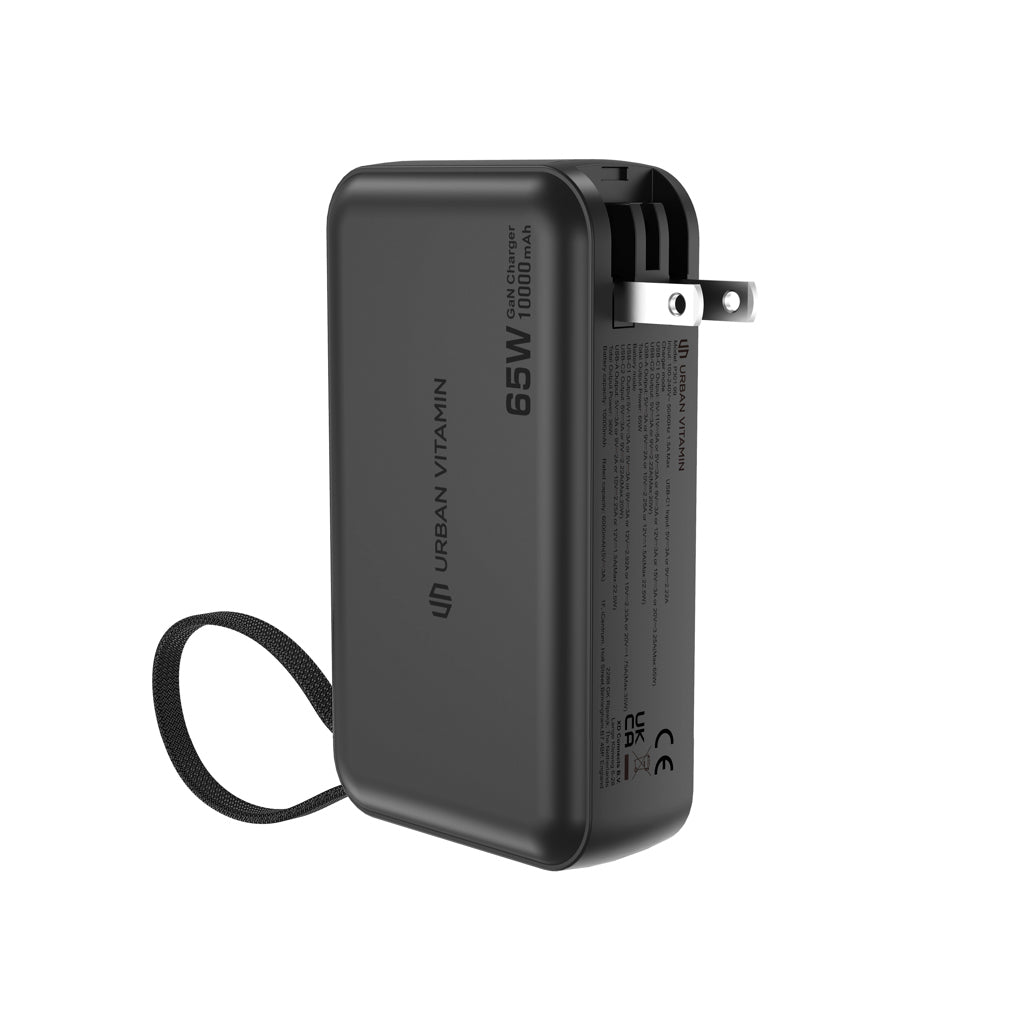 Urban Vitamin Eureka RCS återvunnen 65W hybridladdare