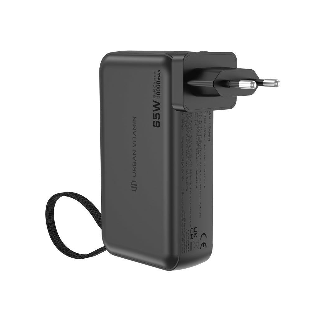 Urban Vitamin Eureka RCS återvunnen 65W hybridladdare