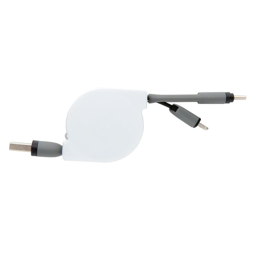 Utdragbar 3-i-1 kabel