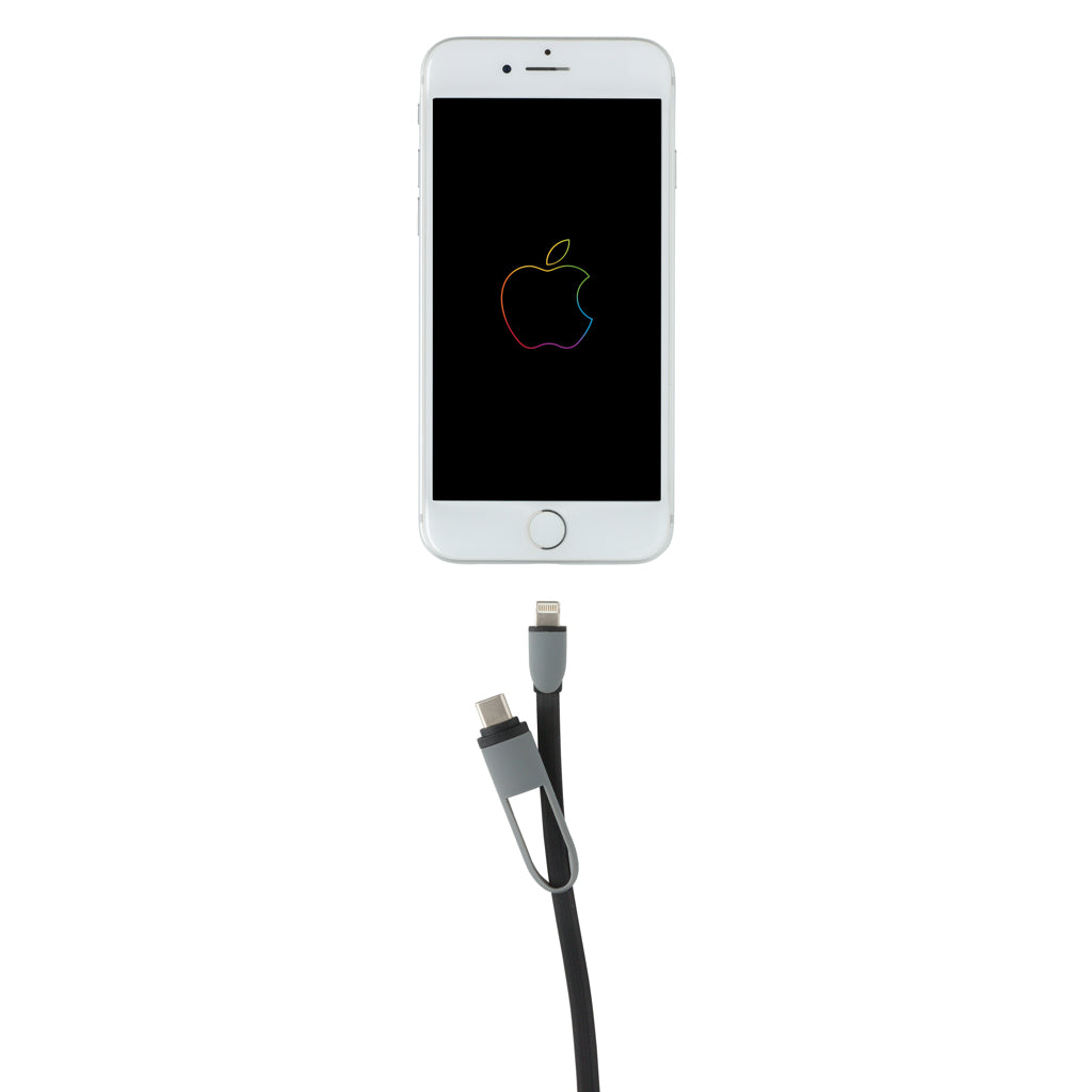 Utdragbar 3-i-1 kabel