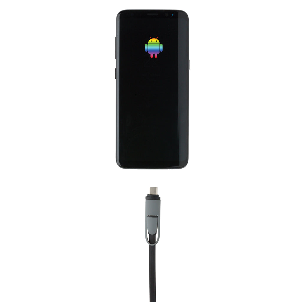 Utdragbar 3-i-1 kabel
