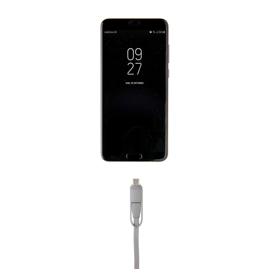 Utdragbar 3-i-1 kabel