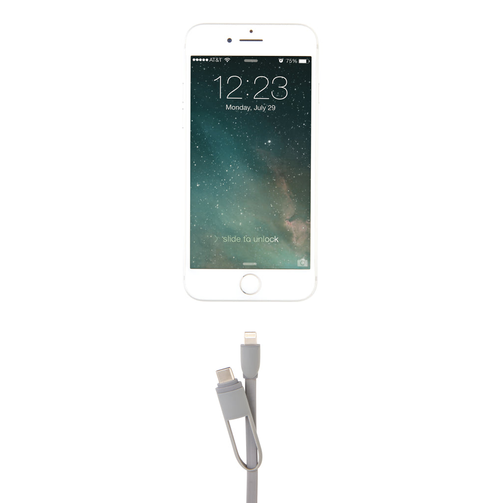 Utdragbar 3-i-1 kabel