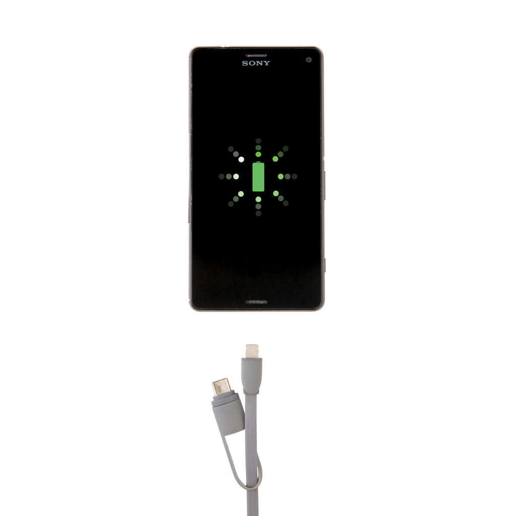 Utdragbar 3-i-1 kabel