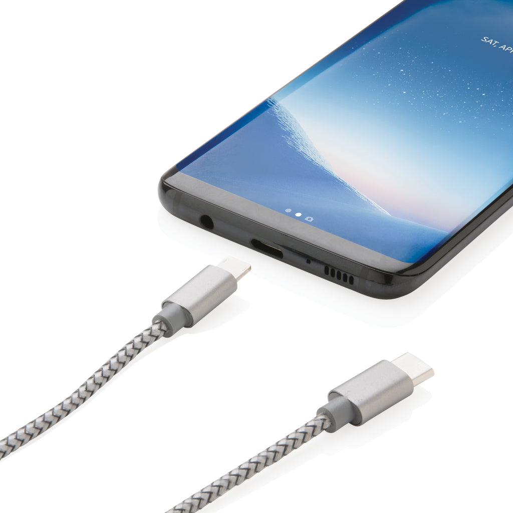 3-i-1 flätad kabel