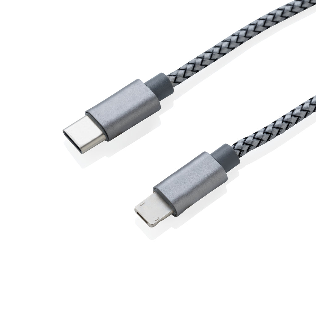 3-i-1 flätad kabel