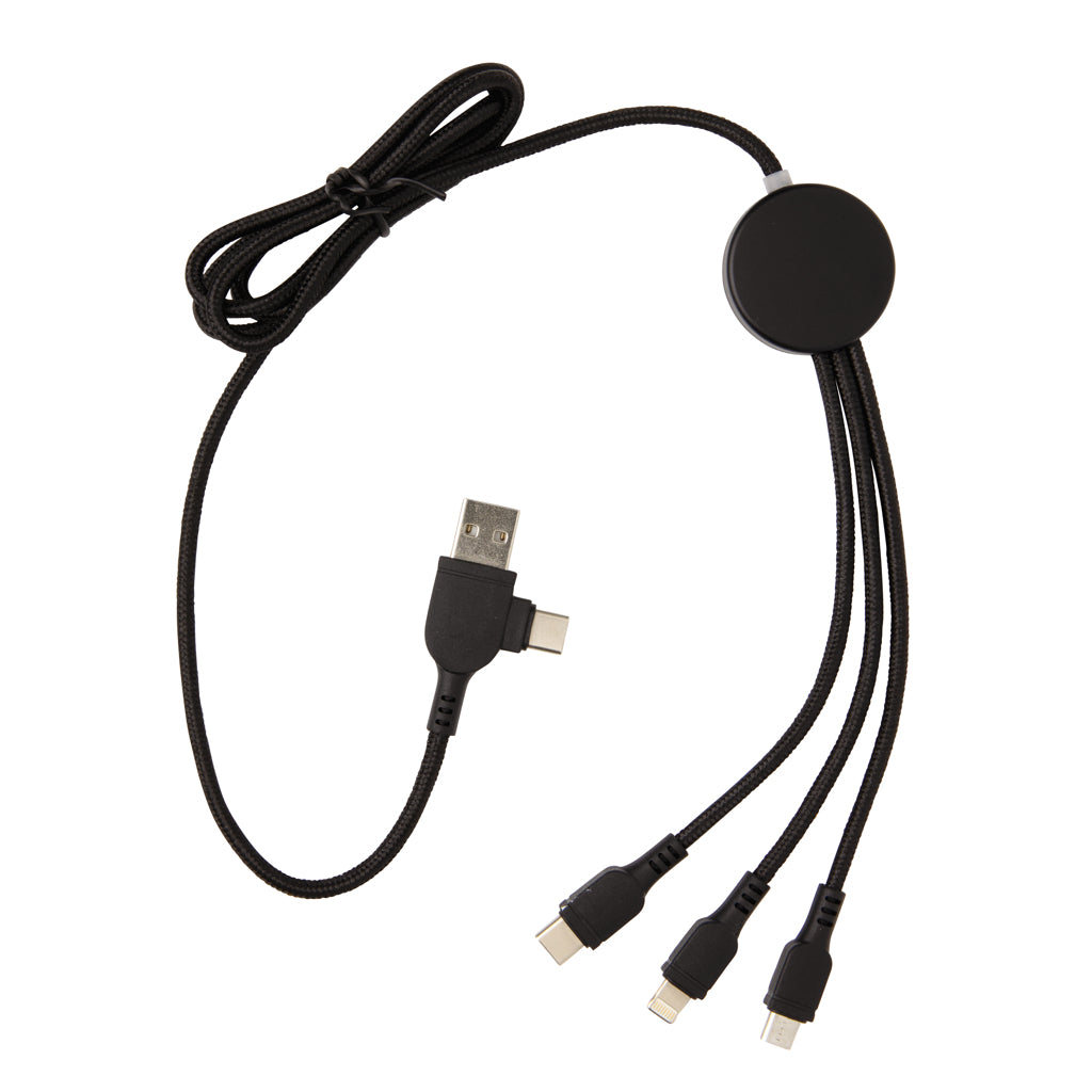 Light up logga 6-i-1 kabel