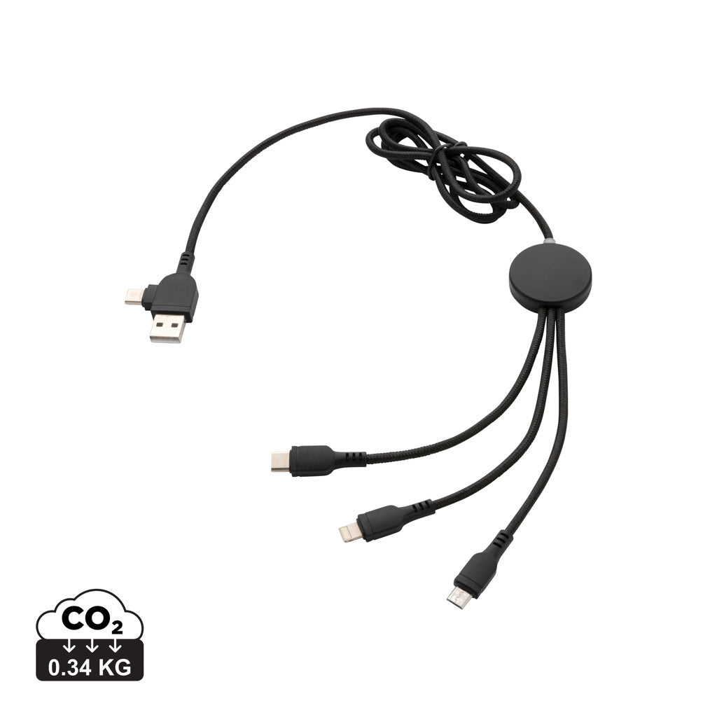 Light up logga 6-i-1 kabel