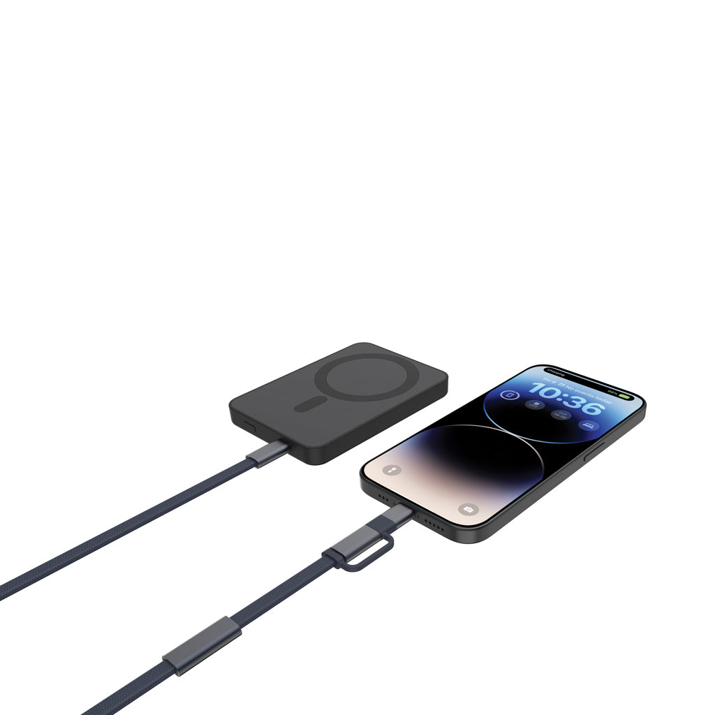 Arc RCS 60W 120 cm 2-i-1 snabbladdningskabel