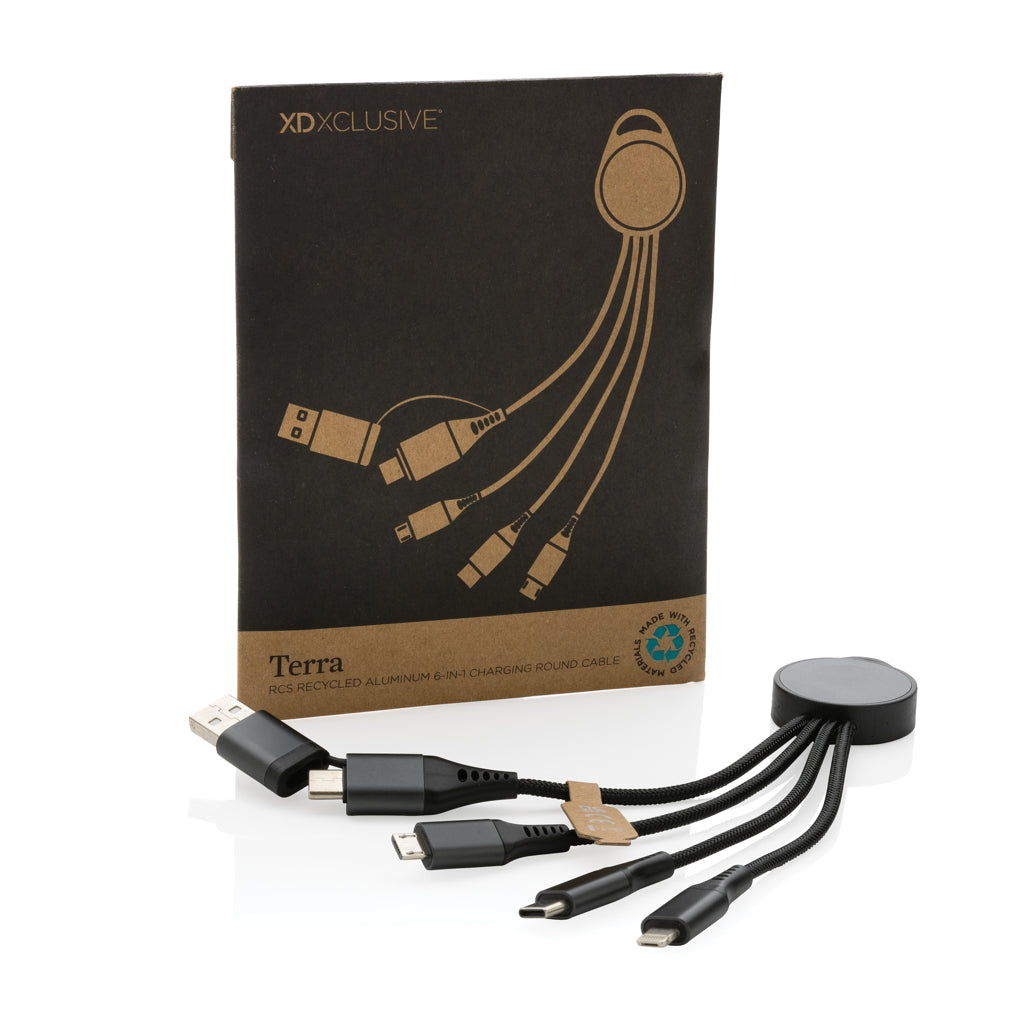 Terra 6-i-1 kabel i RCS återvunnen aluminium
