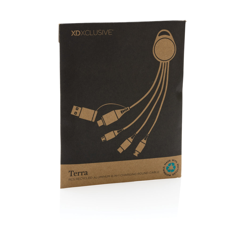 Terra 6-i-1 kabel i RCS återvunnen aluminium