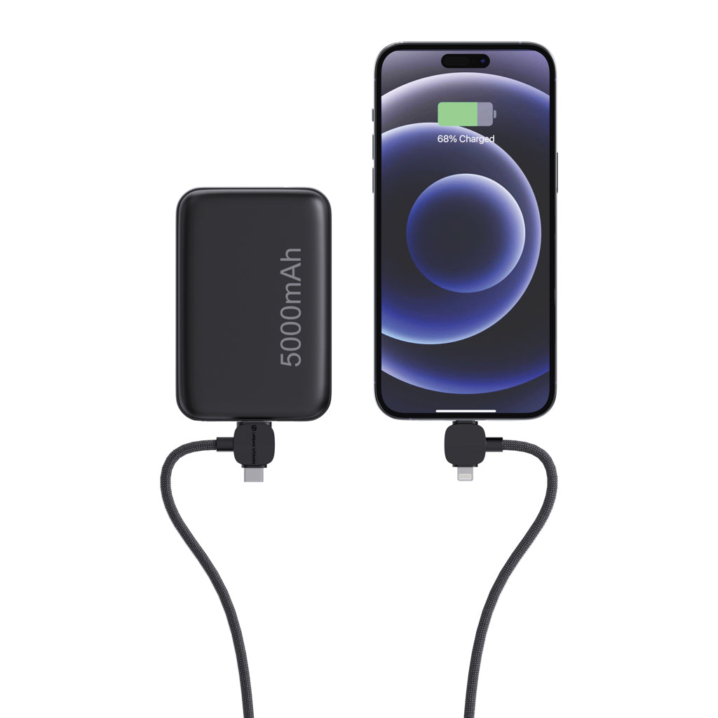 Urban Vitamin Stockton 65W återvunnen magnetkabel i rTPE/PET