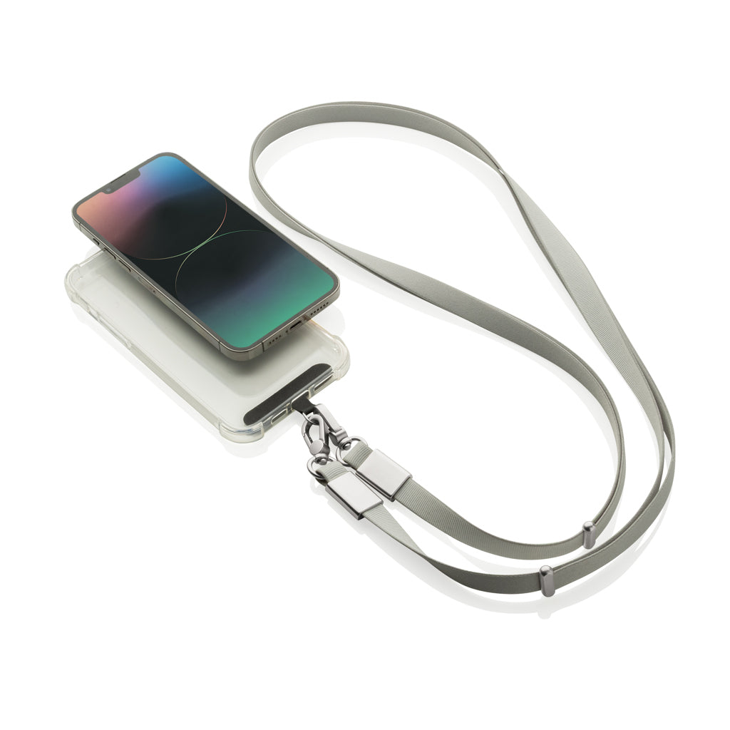 Nivo Crossbody lanyard i RCS återvunnen PET