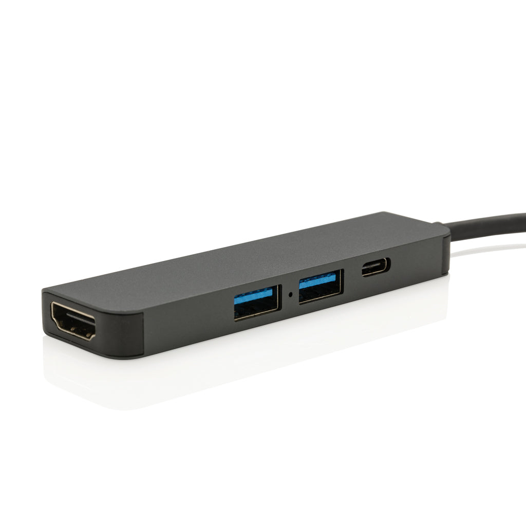Terra hub med HDMI input i RCS återvunnen aluminium