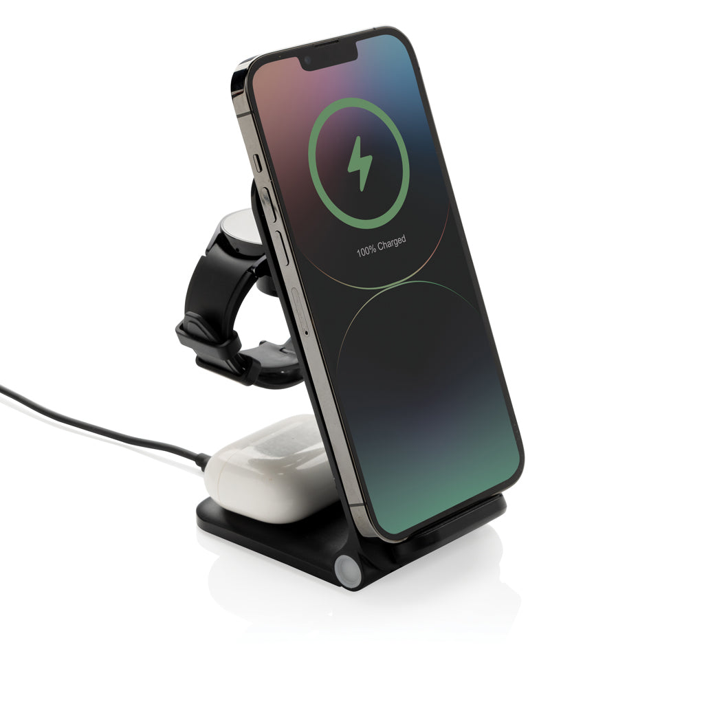 Powerpal 3 i 1 RCS laddare i återvunnen plast 15W
