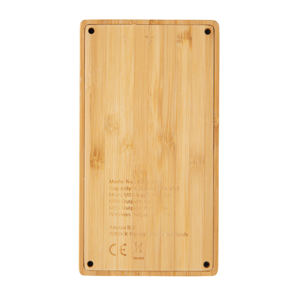 Bambu 4.000 mAh trådlös 5W powerbank