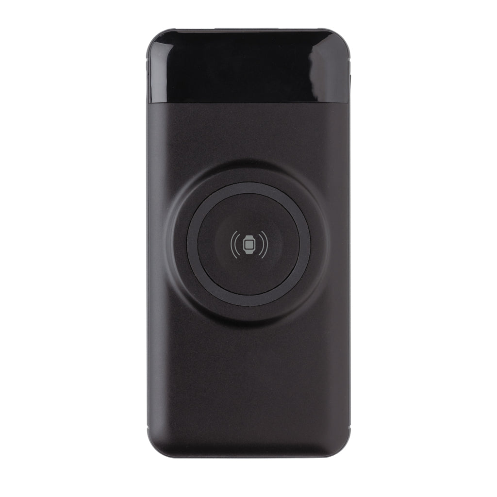 10.000 mAh trådlös powerbank med klockladdare