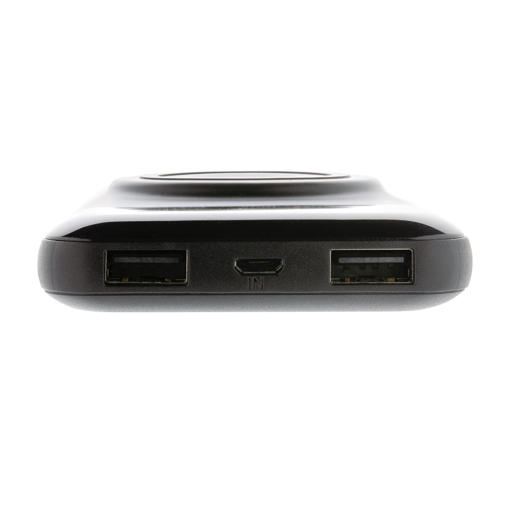 10.000 mAh trådlös powerbank med klockladdare