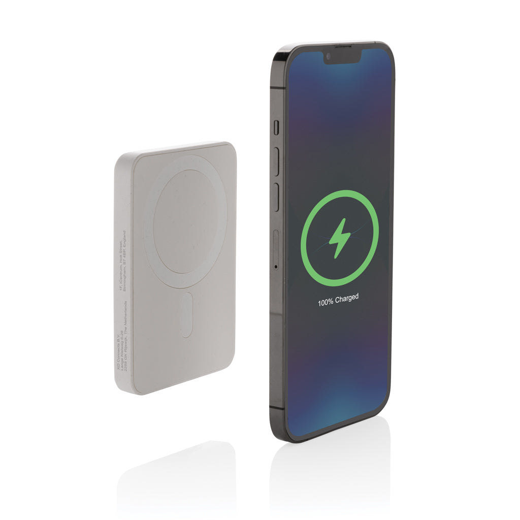 Magnetix 5.000mAh magnetisk powerbank, RCS återvunnen plast