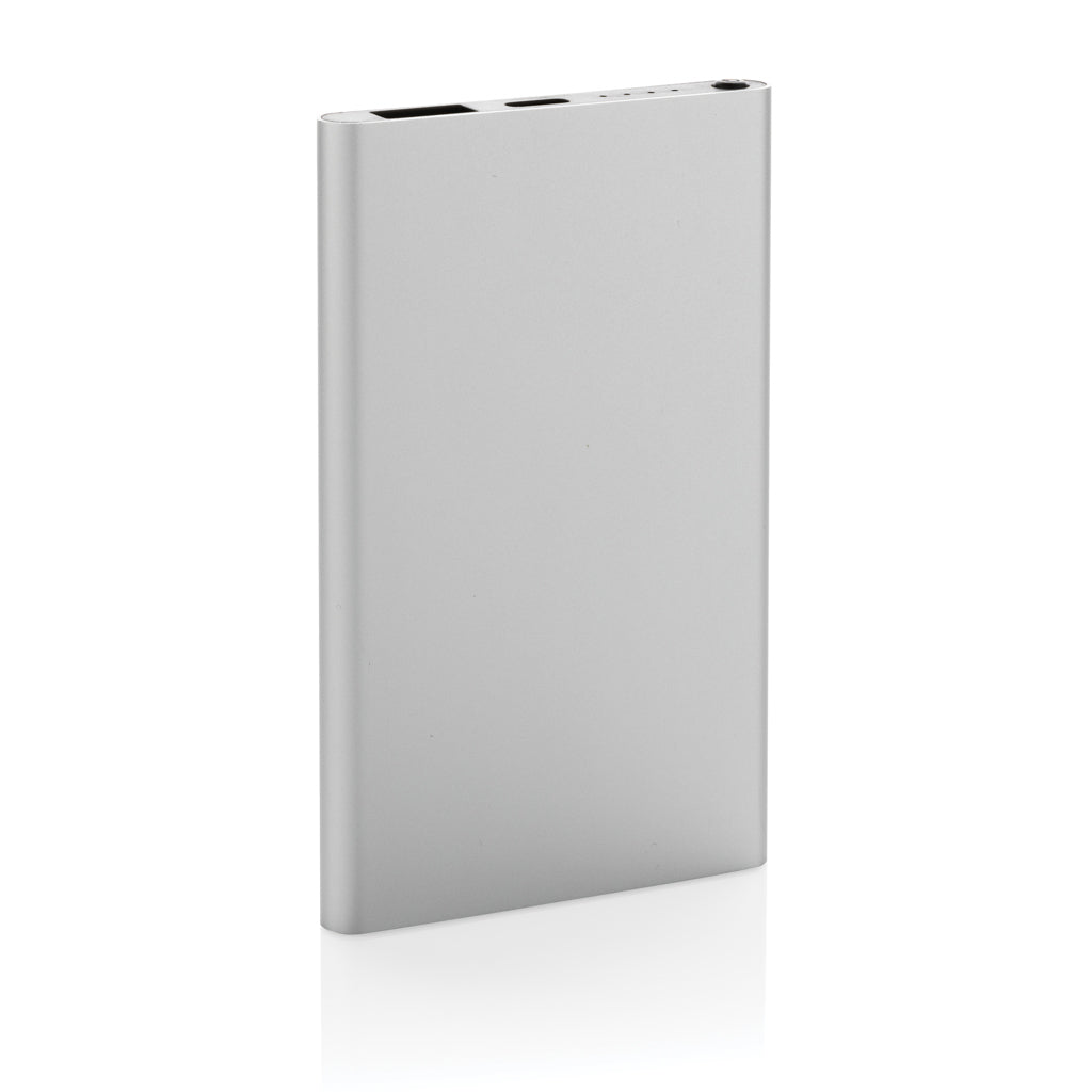 4.000mAh powerbank, type C, RCS återvunnen plast/aluminium