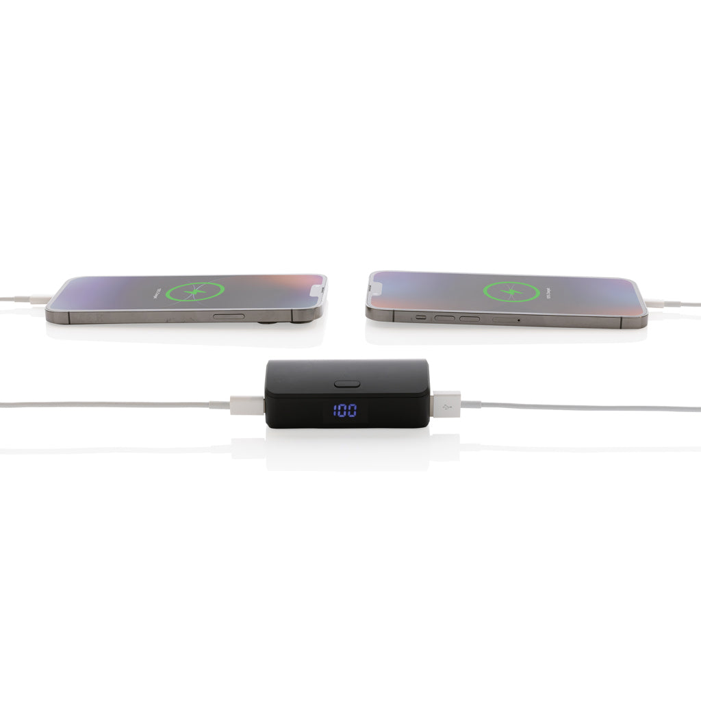 FlashCharge 5.000mAh powerbank snabbladdning, RCS rplast