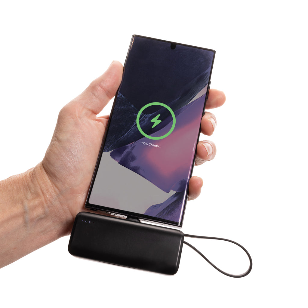 Powerlink RCS rplast 3000 mAh powerbank USB C-kontakt