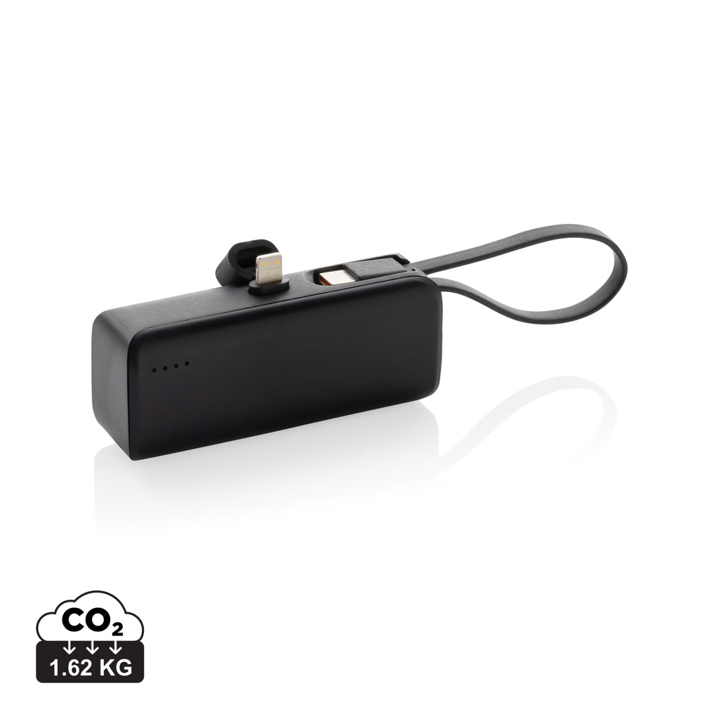 Powerlink RCS rplast 3000 mAh powerbank iOS-kontakt