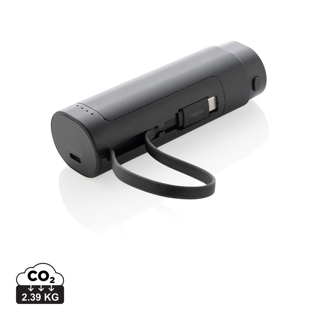 CycleCell 5.000 mAh powerbank med avtagbart batteri