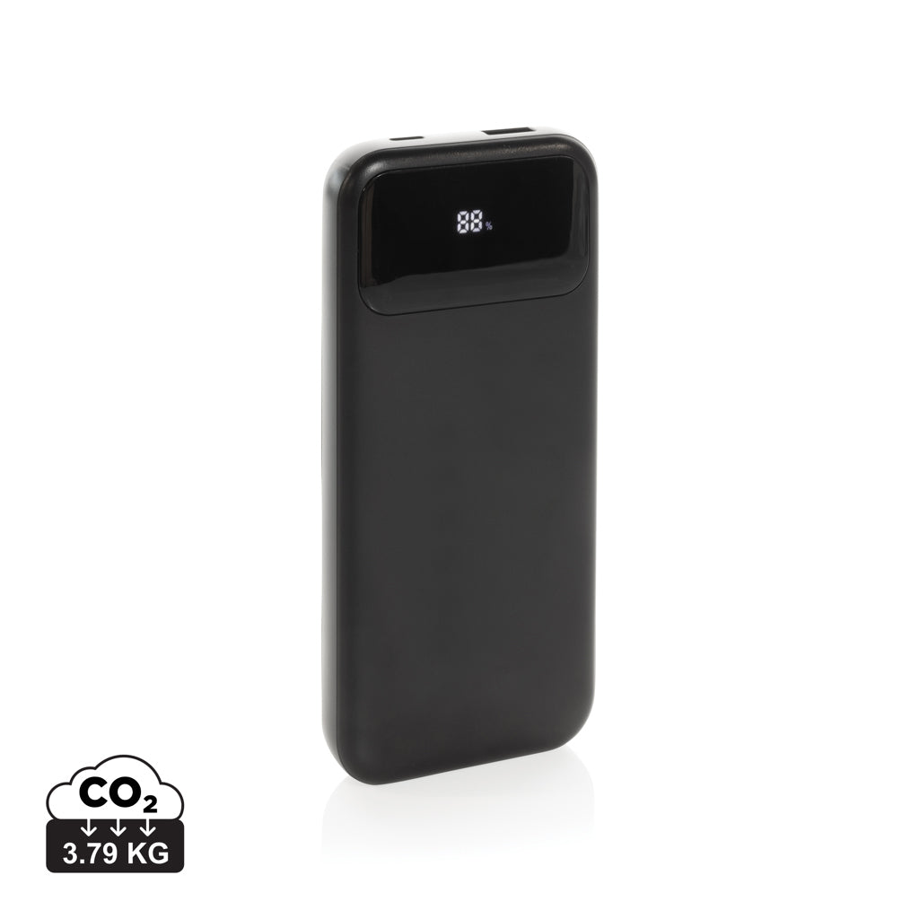 Turbopack RCS plast powerbank 10.000 integrerade kablar